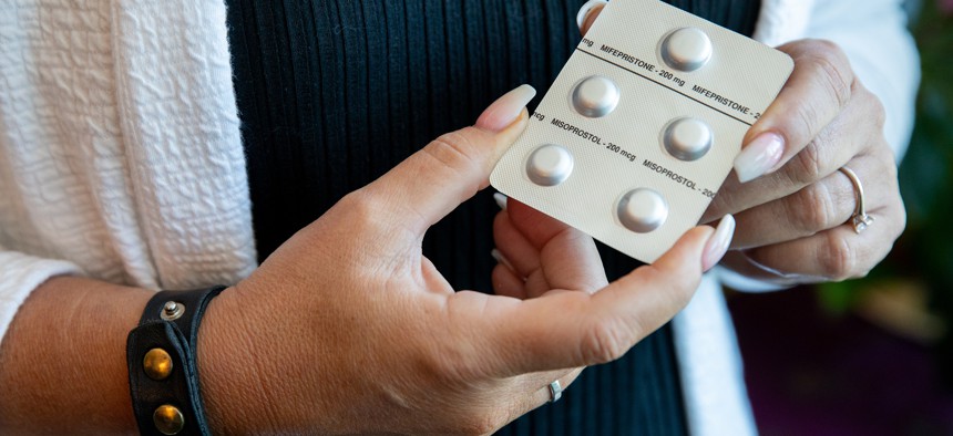 Medication abortion consists of a regime of two medications, including misoprostol.