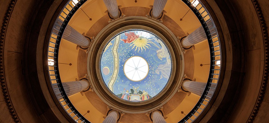 Inside the state Court of Appeals in Albany.