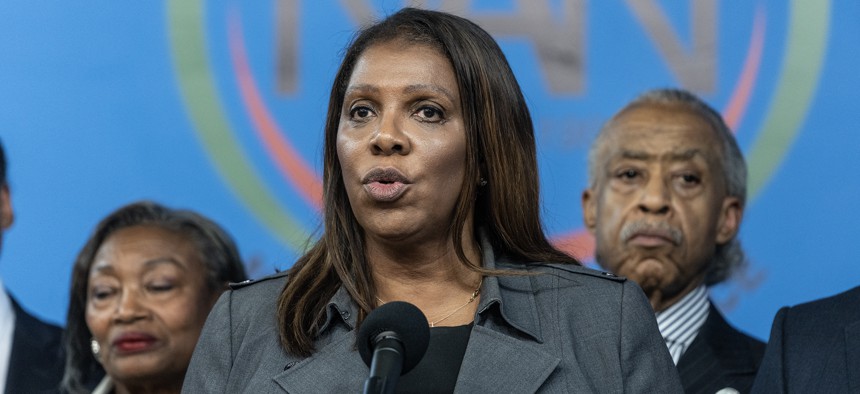 New York State Attorney General Letitia James