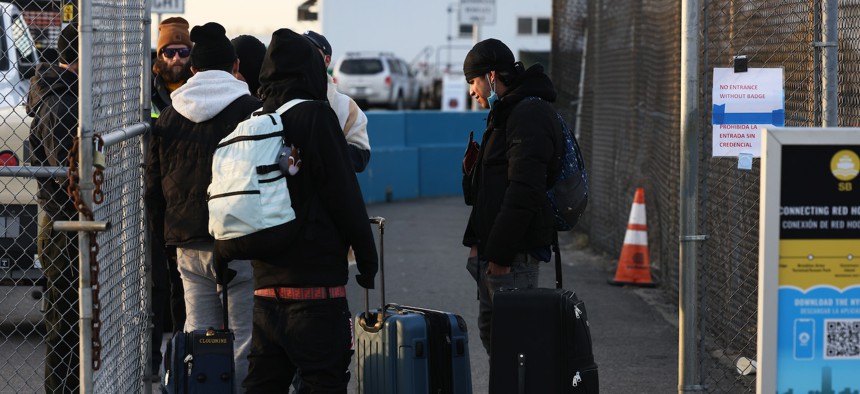 With a year coming up since the first asylum-seekers were bused to New York City, here’s a timeline of the events that have unfolded since their arrival.