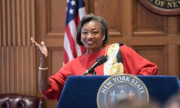 State Senate Majority Leader Andrea Stewart-Cousins