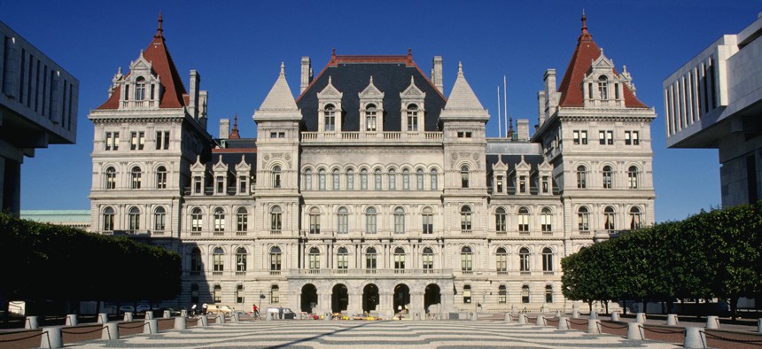 New York Statehouse in Albany, New York