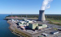 Nine Mile Point, on Lake Ontario, is the country's oldest operating nuclear facility.