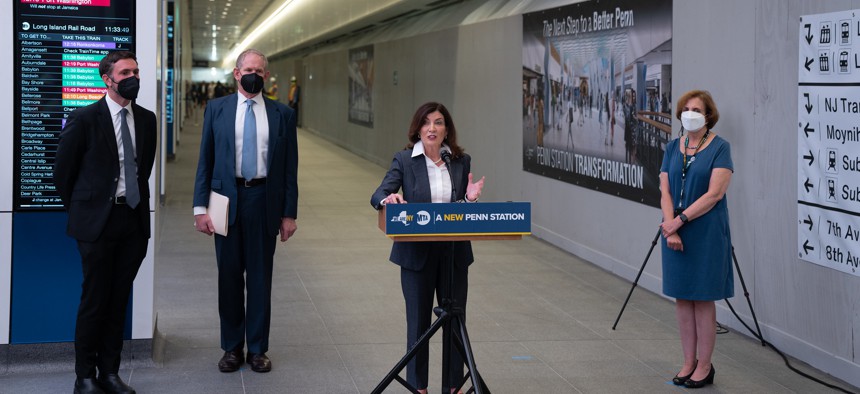 Lawmakers dropping their support for Gov. Kathy Hochul’s $8 billion redevelopment of Penn Station should check out the nearly completed Long Island Railroad concourse at the transit hub, writes City & State Editor-in-Chief Ralph R. Ortega.