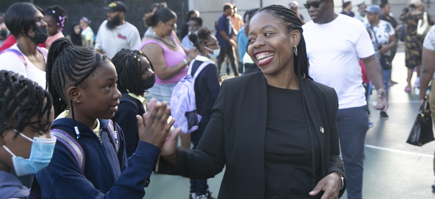 City Council Education Committee Chair Rita Joseph