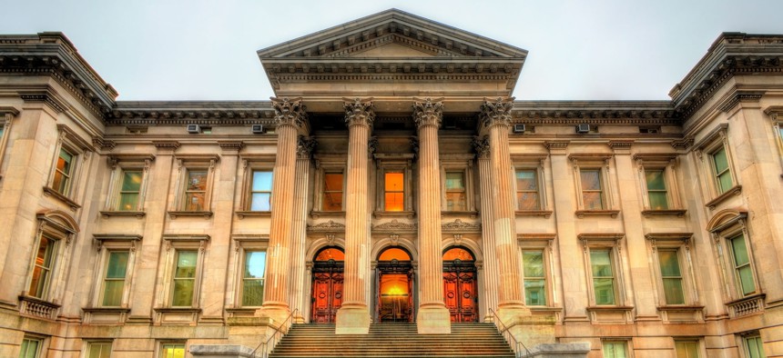 Tweed Courthouse in Manhattan