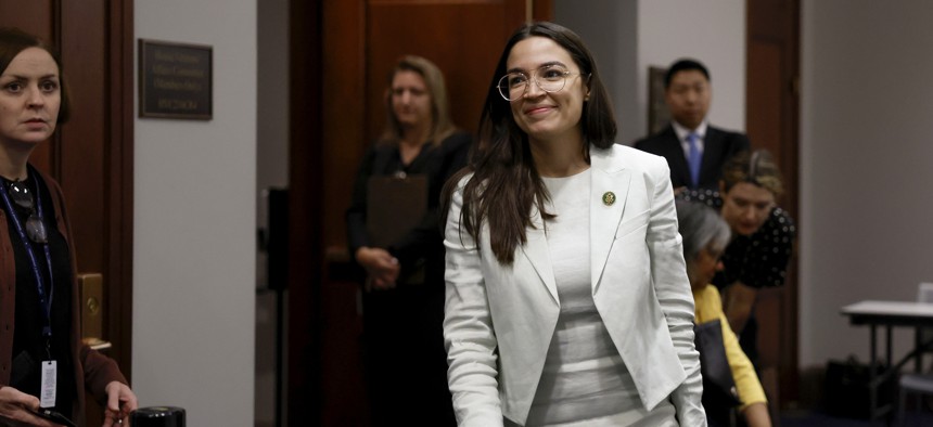 Rep. Alexandria Ocasio-Cortez voted against the debt ceiling agreement.