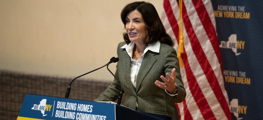 Gov. Kathy Hochul's Housing Compact to build 800,000 homes in the next decade got nixed in budget negotiations.