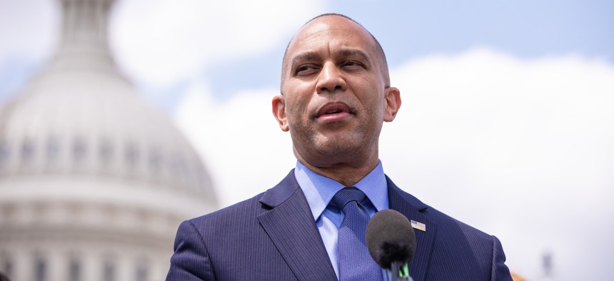 House Minority Leader Hakeem Jeffries saw a rival defeated in an upset.