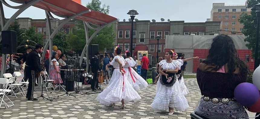 MazArte performs at the We Stay/Nos Quedamos annual festival and 30th anniversary celebration. 