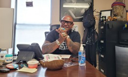 Sam Rivera heads OnPoint NYC, the largest provider of harm reduction services for drug users in New York City.