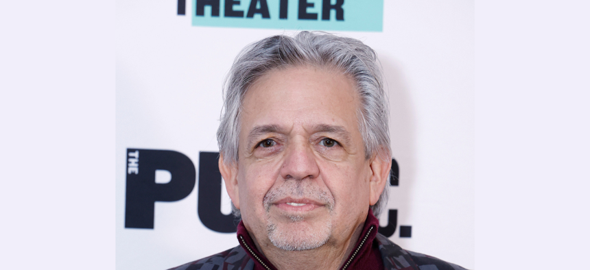 Luis Miranda Jr. attends “The Harder They Come” opening night at the Public Theater on March 15 in New York City.