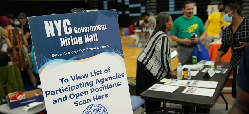 The city has been hosting frequent hiring halls to address staff shortages.
