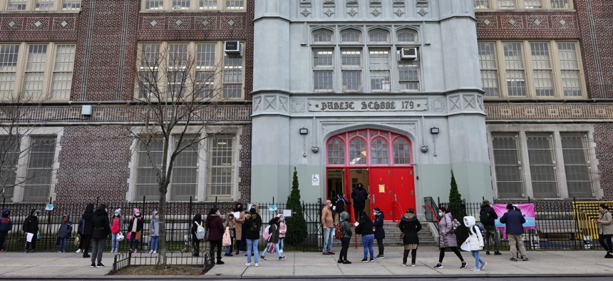 Every public elementary school is scheduled to get a front door camera system installed this year.