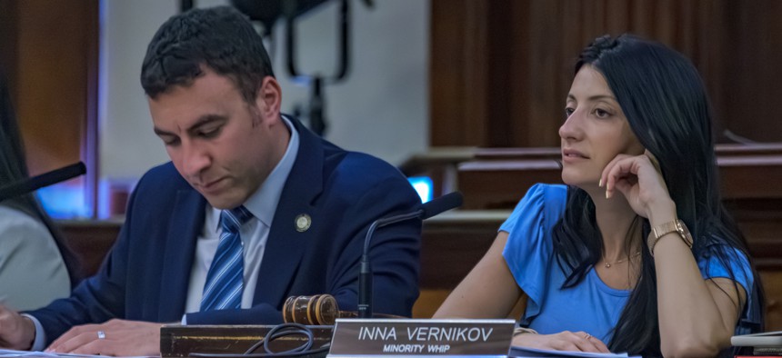 Since being arrested on a gun charge this morning, Council Member Inna Vernikov has been criticized by Gov. Kathy Hochul, City Council Speaker Adrienne Adams, state Sen. Brad Hoylman-Sigal and many other politicians.
