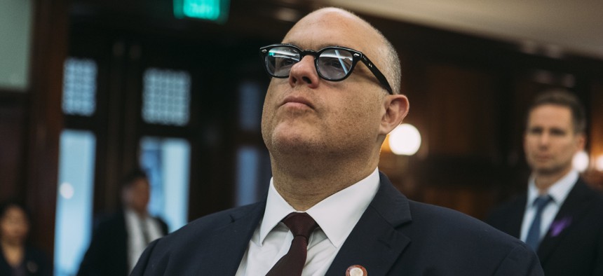 Democrat Justin Brannan is fighting to keep his seat in one of the most competitive races in the city against newly Republican opponent Ari Kagan.