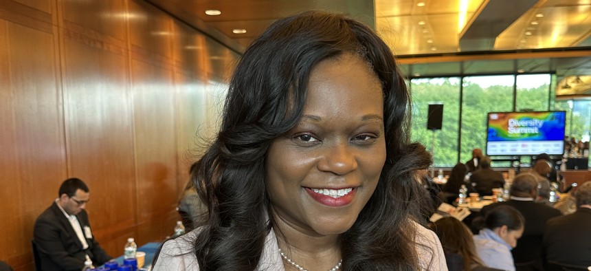 Assembly Member Rodneyse Bichotte Hermelyn, head of the Brooklyn Democratic Party, pictured at City & State’s Diversity Summit on May 4, 2023