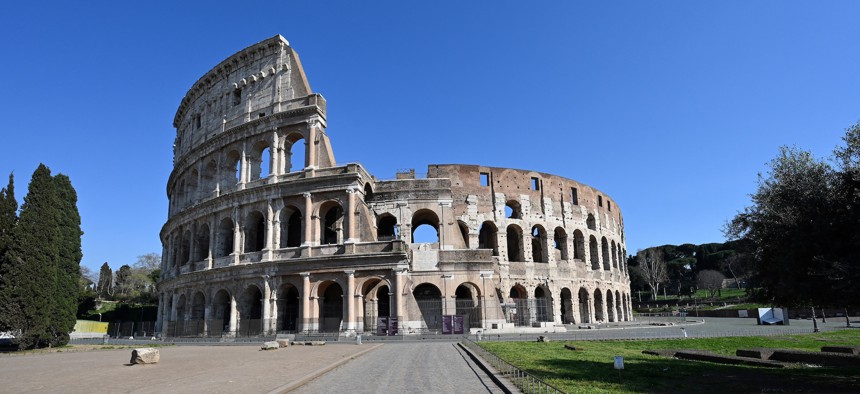 New York has towns named for Roman empires and generals.