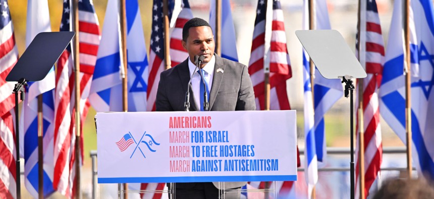 Democratic Rep. Ritchie Torres has been outspoken in support of Israel since Hamas’ Oct. 7 attack.