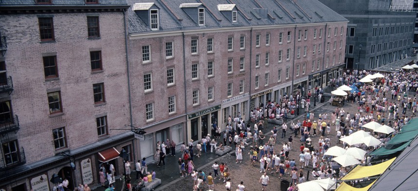 The South Street Seaport would be included in a Lower Manhattan Freedom Trail, as envisioned by Jacob Morris, head of the Harlem Historical Society