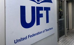 The teachers union is suing the mayor over budget cuts.