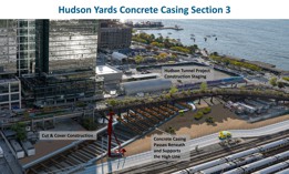 Rendering of the Hudson Yards Concrete Casing – Section 3