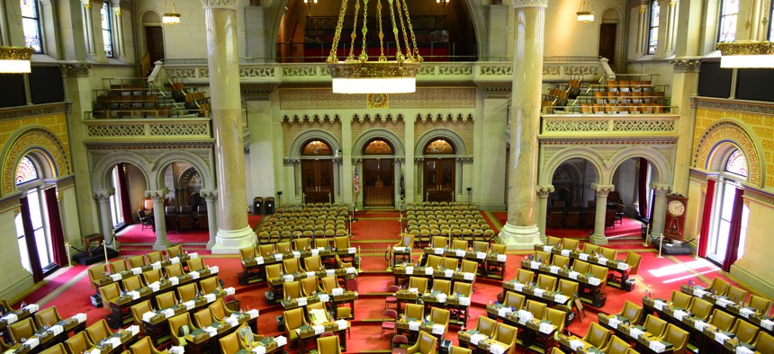 The New York State Assembly Chamber