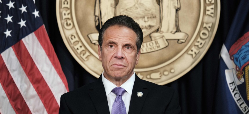 Former Gov. Andrew Cuomo sexually harassed staff in the Executive Chamber, a federal investigation found.