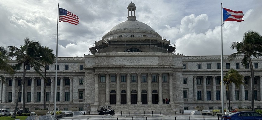 The Capitol of Puerto Rico in San Juan 