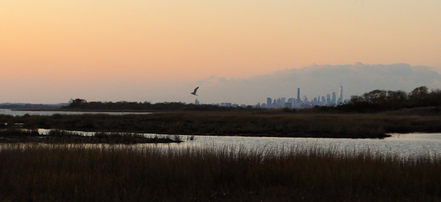 Jamaica Bay could be sealed off by the Army Corps of Engineers’ proposed storm surge barriers.