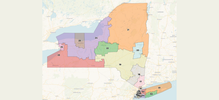 The IRC proposed a new map of the state’s congressional districts that makes few changes from the current map.