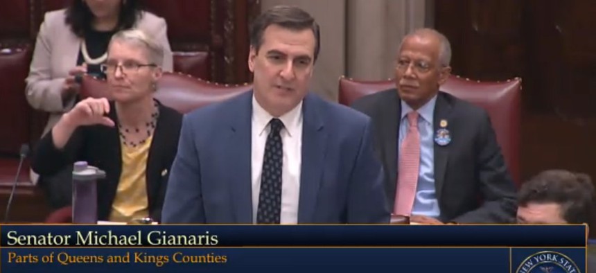 State Senate Deputy Majority Leader Michael Gianaris said thanks but no thanks to the bipartisan commission that successfully came to consensus on a proposed map.