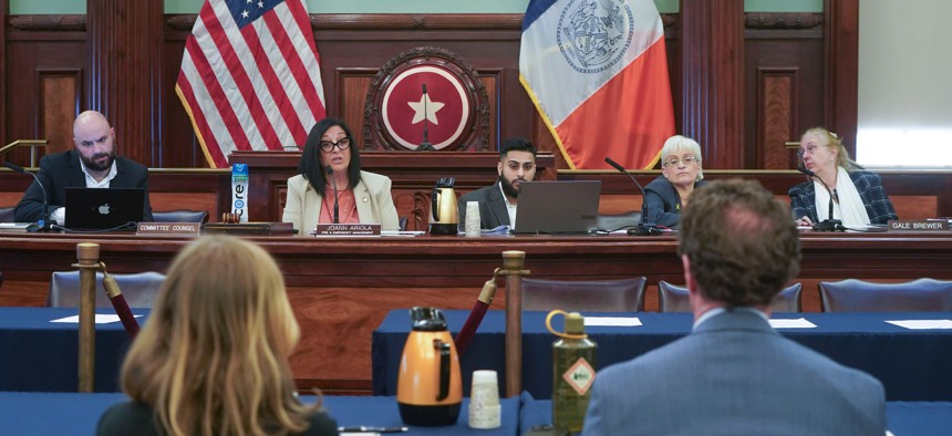 The New York City Council’s Committee on Fire and Emergency Management met for a budget hearing on Friday