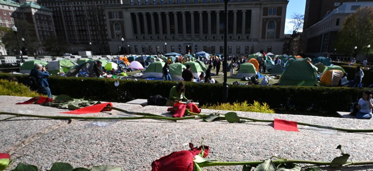 Political leaders have weighed in on the pro-Palestine encampment at Columbia University.
