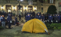 Police detained hundreds on Tuesday night and swept the pro-Palestinian encampment at Columbia University.