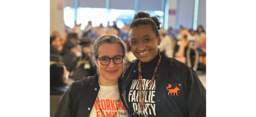 Ana María Archila and Jasmine Gripper were named co-directors of the New York Working Families Party in October 2023.
