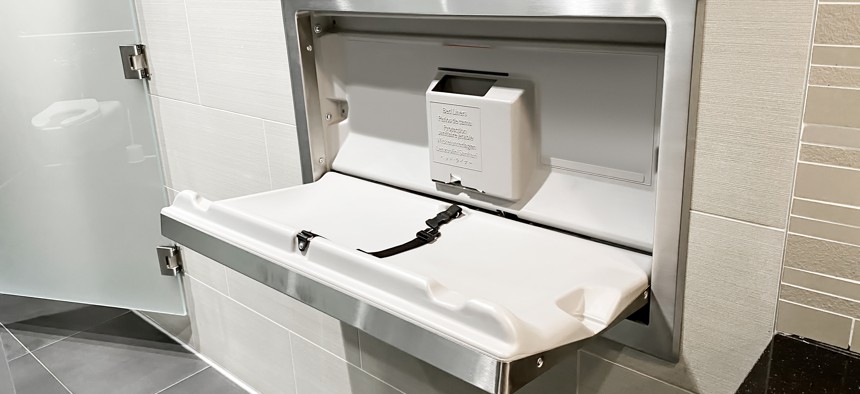 New York City parents will more often find diaper changing tables at city parks bathrooms compared to a few years ago.