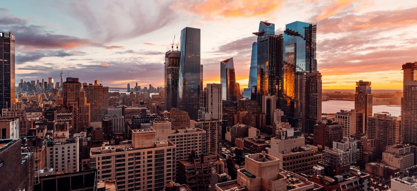 A view of Hudson Yards on Manhattan’s West Side. 