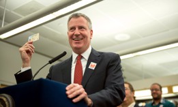 Then-New York City Mayor Bill de Blasio launched IDNYC in 2015. Demand for the cards has increased in the past two years.
