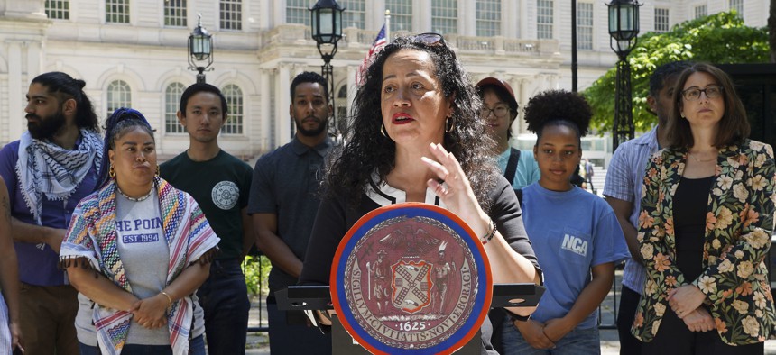 New York City Council Member Alexa Avilés has called for the regulation of last-mile delivery facilities.