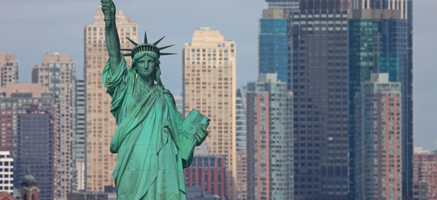 The Statue of Liberty – an untapped advertising money-maker.