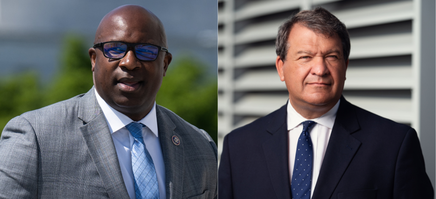 Rep. Jamaal Bowman and Westchester County Executive George Latimer face off in the night’s marquee congressional battle.