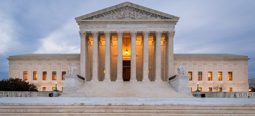 Interior of the U.S. Supreme Court