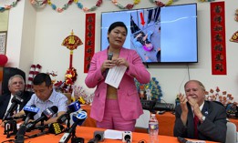 City Council Member Susan Zhuang held a press conference in Bensonhurst Thursday to tell her side of the story.
