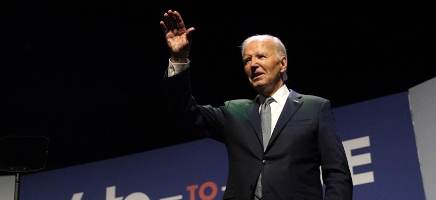 President Joe Biden is not running for reelection and has endorsed Vice President Kamala Harris to replace him.