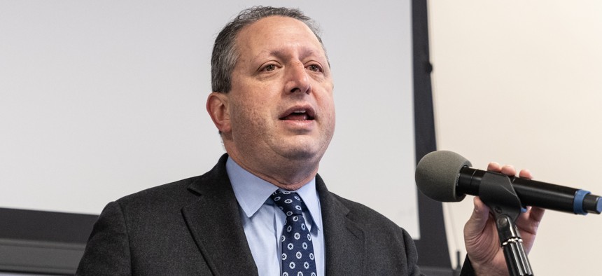 New York City Comptroller Brad Lander is rallying with advocates to demand that Gov. Kathy Hochul sign the Climate Change Superfund bill into law.