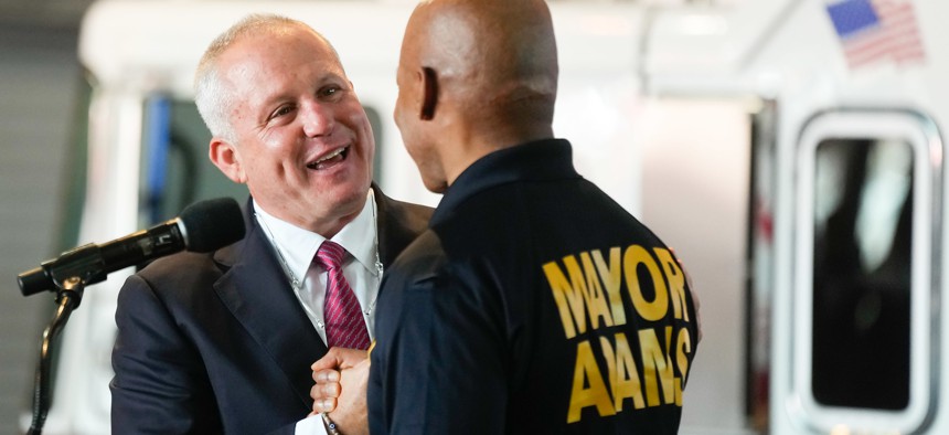 Robert Tucker was sworn in as FDNY commissioner on Aug. 12.