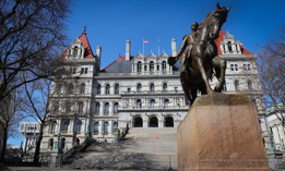 New York State Capitol building in Albany