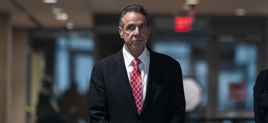 Former Gov. Andrew Cuomo traveled to Washington, D.C. on June 11, 2024 for a closed-door interview with a House committee investigating the state’s response to the pandemic.