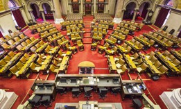 The New York state Assembly chamber